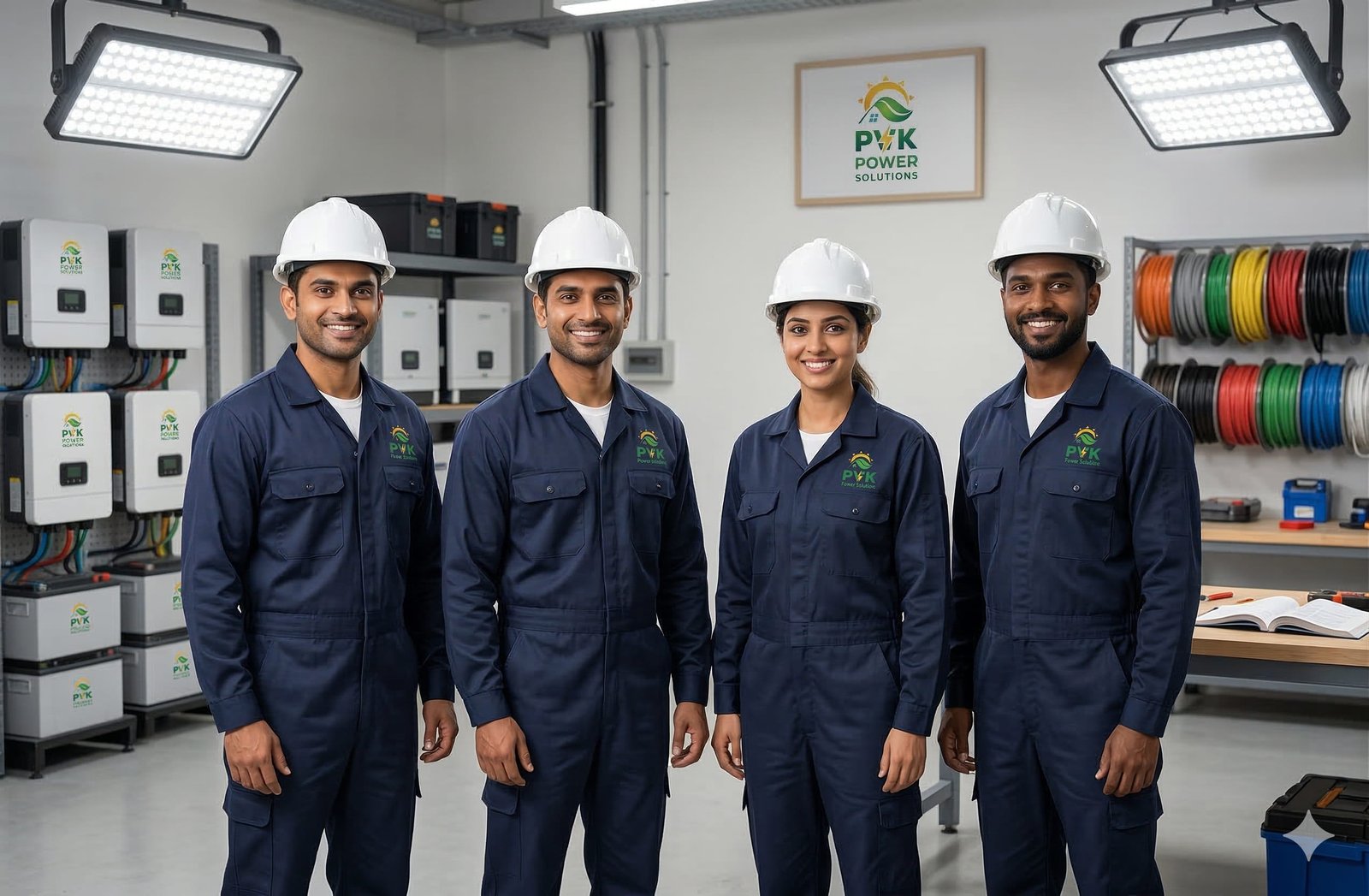 PVK Power Solutions team at work